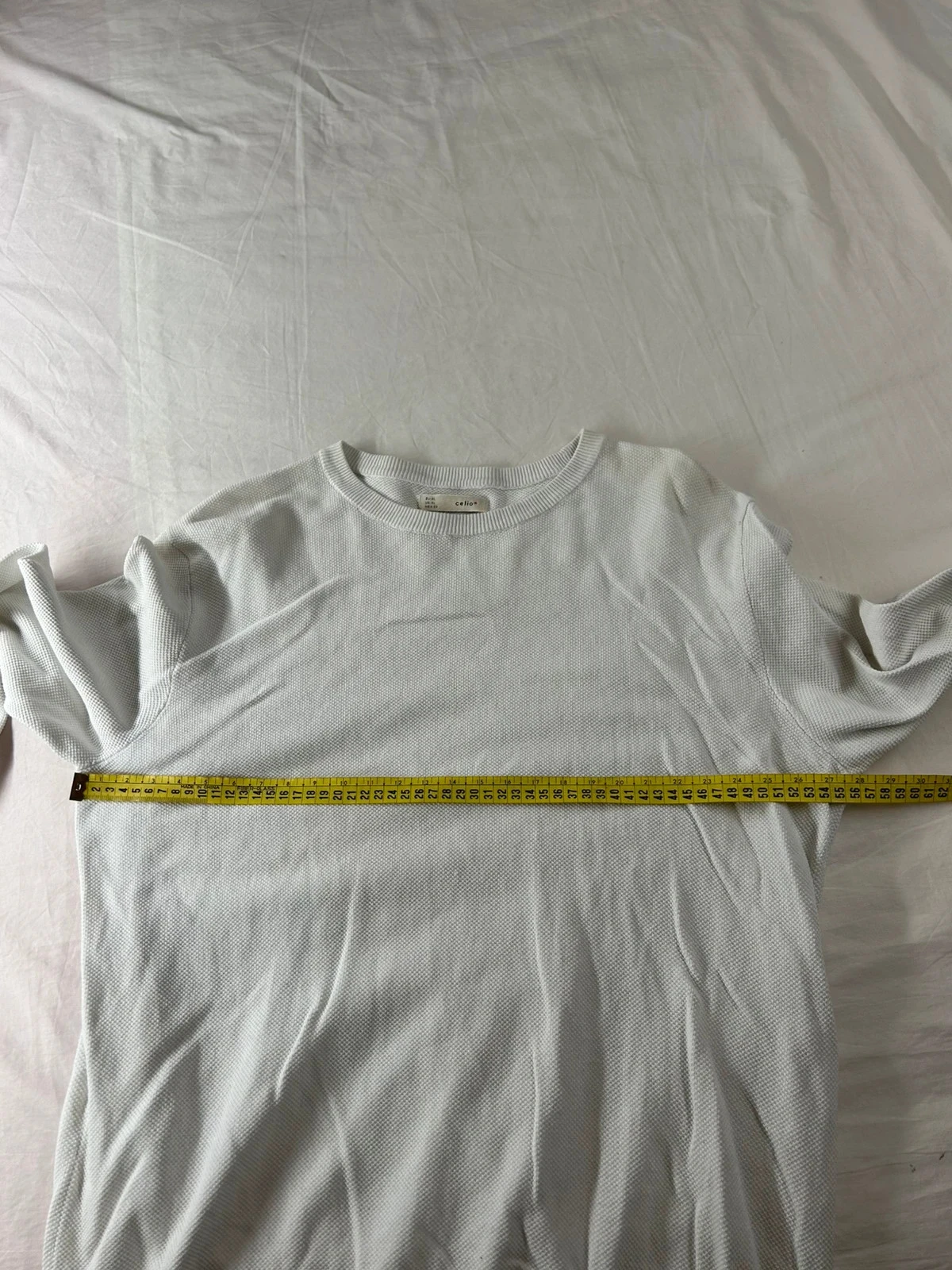 Suéter blanco crema Celio – photo 8